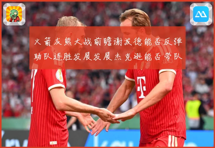火箭灰熊大战前瞻谢泼德能否反弹助队连胜发展发展杰克逊能否带队爆冷赛场复盘-深度解析